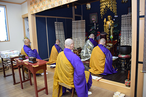秋彼岸会(九月お彼岸中日)